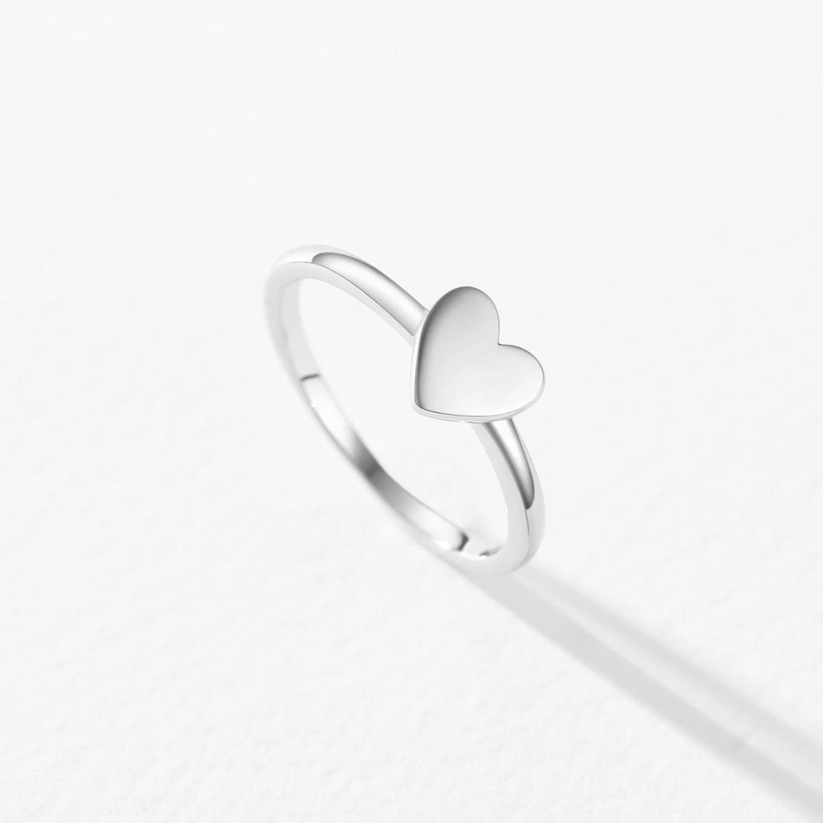 Luminous Heart Stackable Band | Authentic 925 Sterling Silver Ring