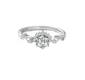 Majestic Crown Solitaire Authentic 925 Sterling Silver Ring