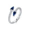 Sovereign Azure Snake Authentic 925 Sterling Silver Ring