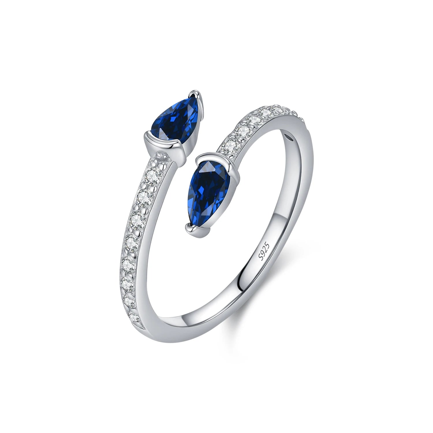 Sovereign Azure Snake Authentic 925 Sterling Silver Ring