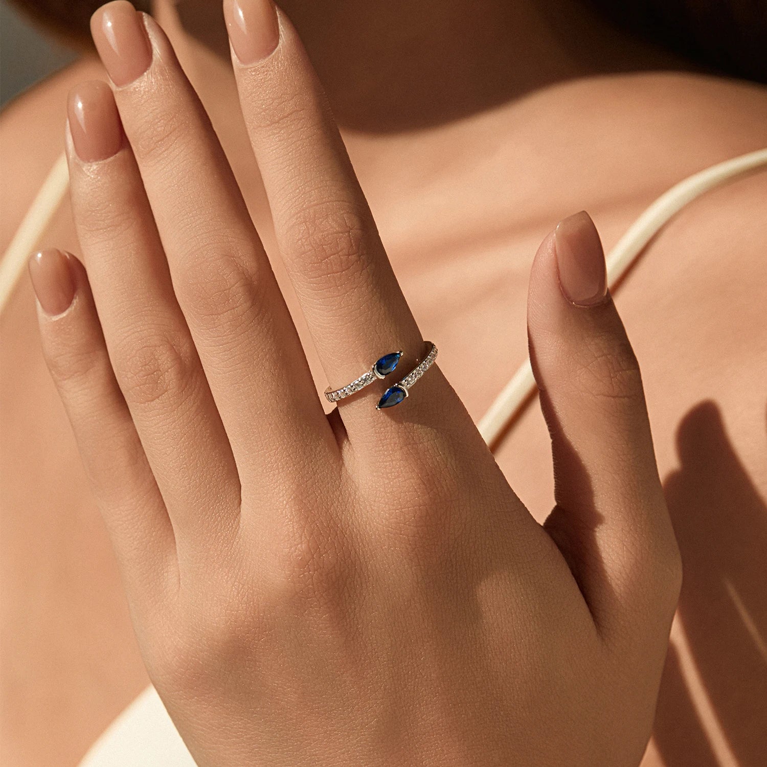 Sovereign Azure Snake Authentic 925 Sterling Silver Ring
